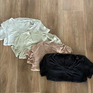 American Eagle Soft & Sexy Women's Pocket T-Shirt Set XS